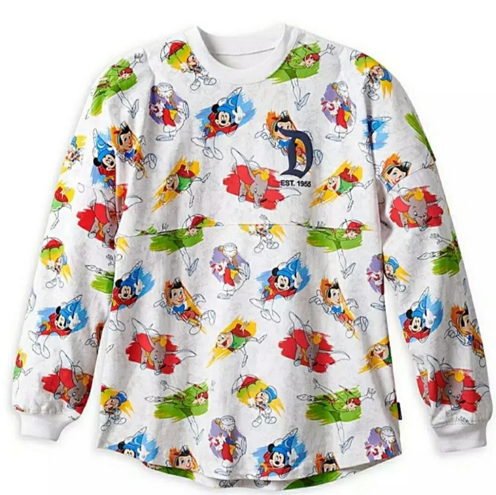 NWT Disneyland Ink & Paint Spirit Jersey